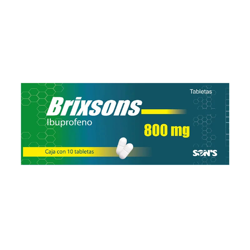 BRIXSONS 800MG TAB C/10 PE