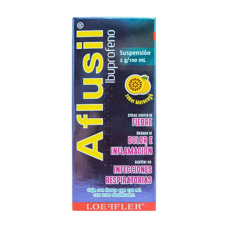 AFLUSIL 2.0GR/100ML SUSP. 120ML SABOR MARACUYA