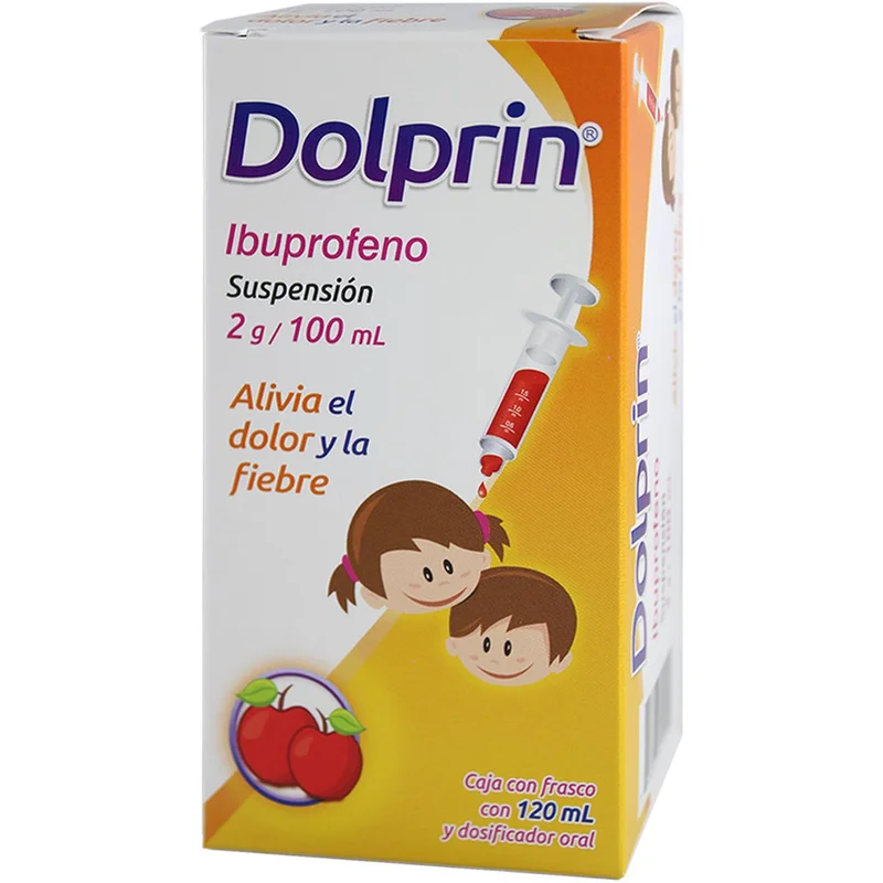 DOLPRIN 2.0GR/100ML SUSP. 120ML. SABOR CEREZA