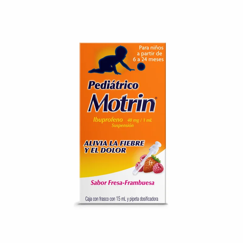 MOTRIN 40MG/1ML GTS 15ML PEDIATRICO