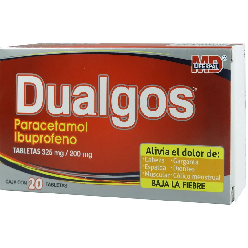 DUALGOS 325/200MG. TAB. C/20