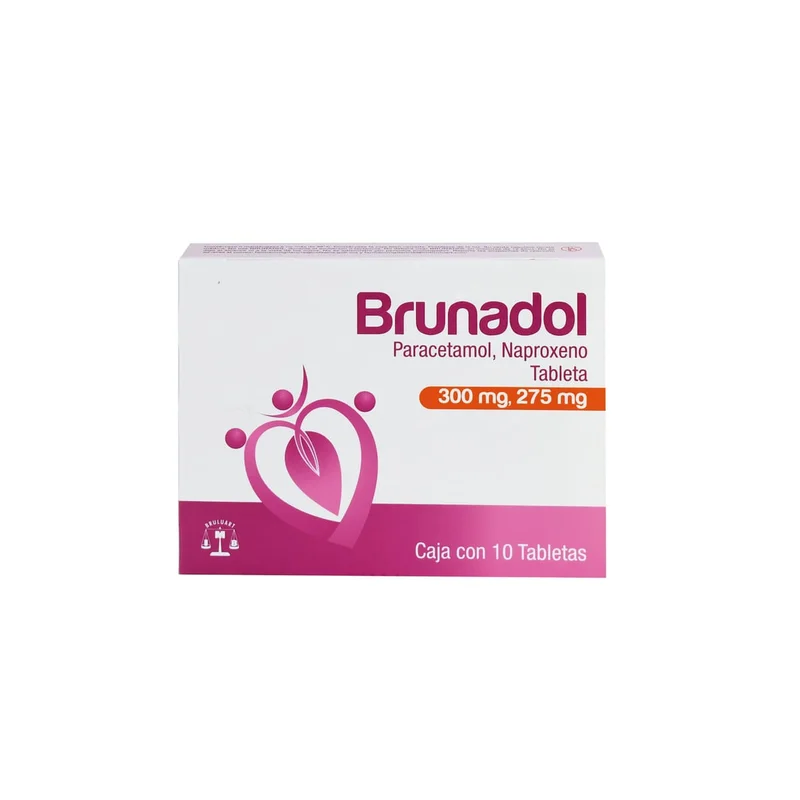 BRUNADOL 275/300MG. TAB C/10