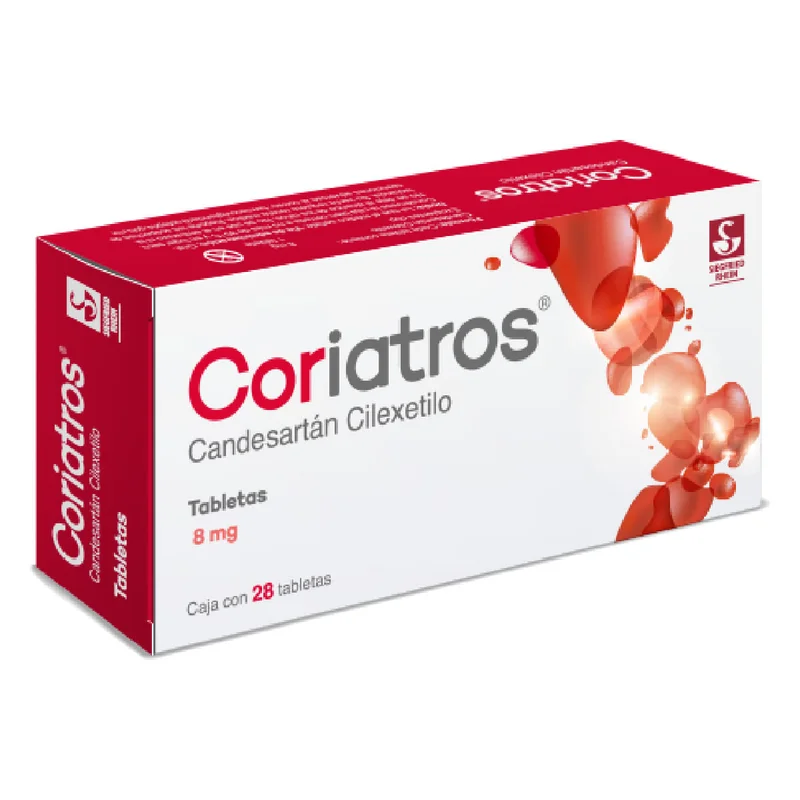 CORIATROS 8MG TAB C/28