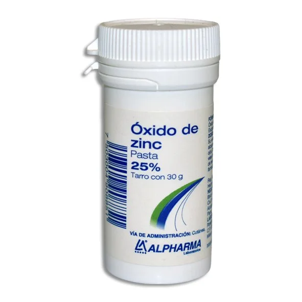 Oxido de Zinc 25% Tarro 30gr