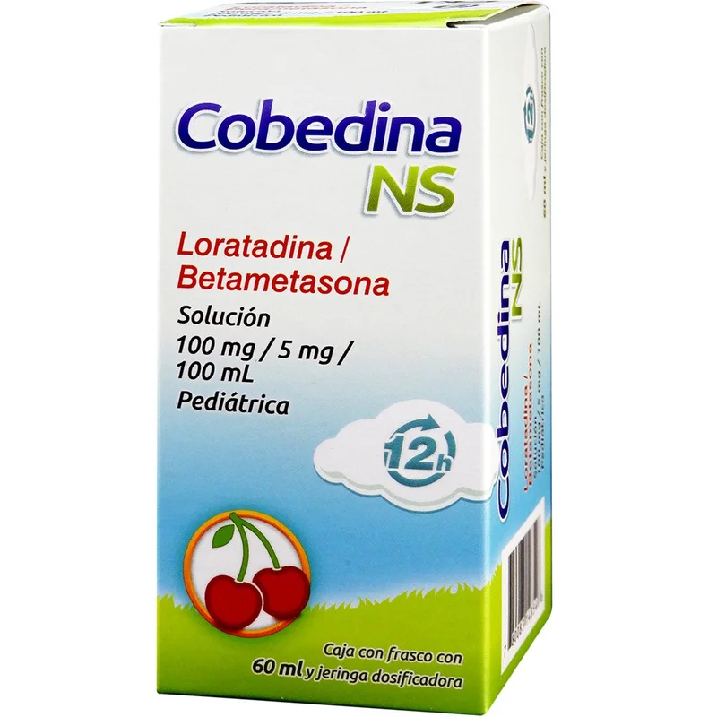 COBEDINA NS PED 100/5MG/100ML SOL 60ML.