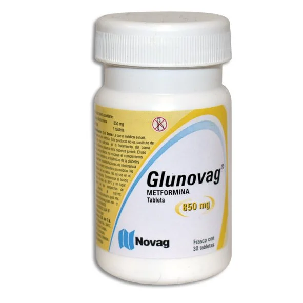 Glunovag 850mg Tabletas C/30 — Metformina