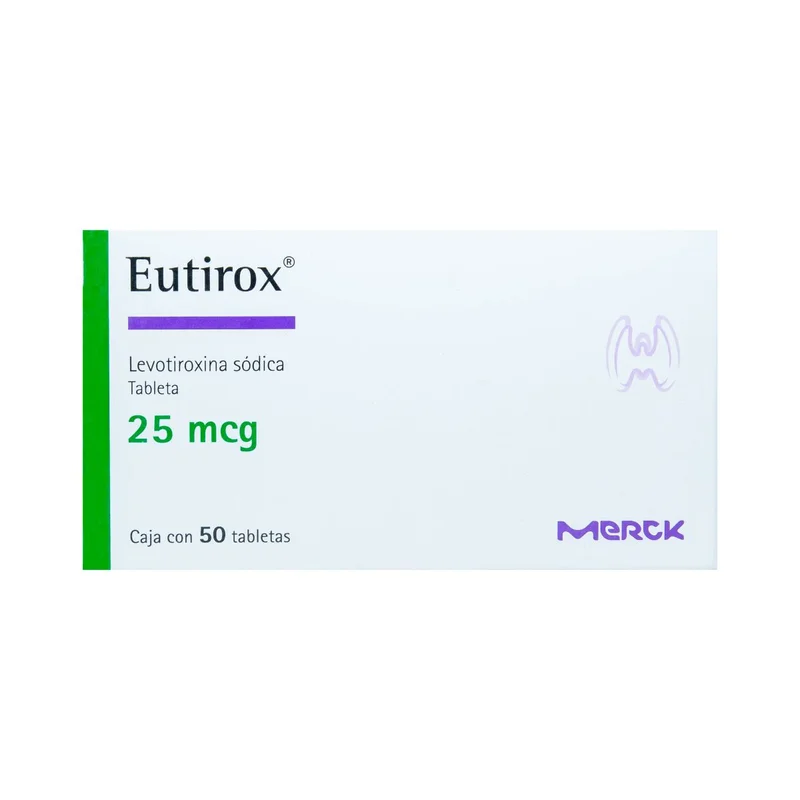 EUTIROX 25MCG TAB C/50