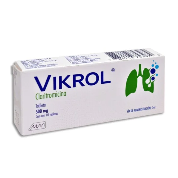 Vikrol 500mg Tabletas C/10