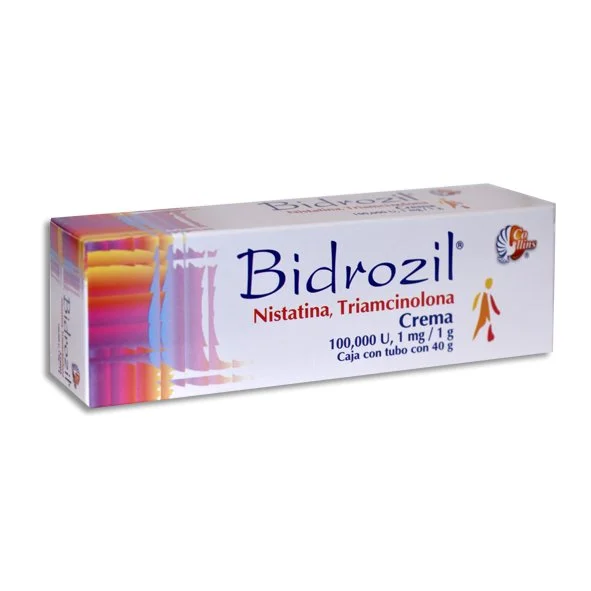 BIDROZIL 10,000,000U/0.100G CREMA 40GR.