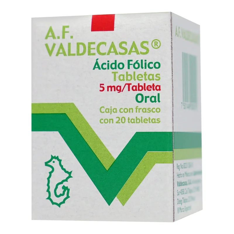 ACIDO FOLICO 5MG TAB C/20
