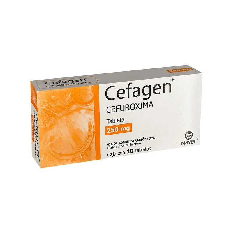 CEFAGEN 250MG TAB C/10