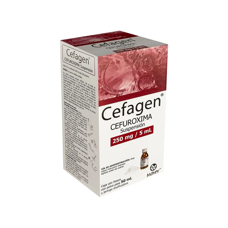 CEFAGEN 250MG/5ML SUSP. 50ML.