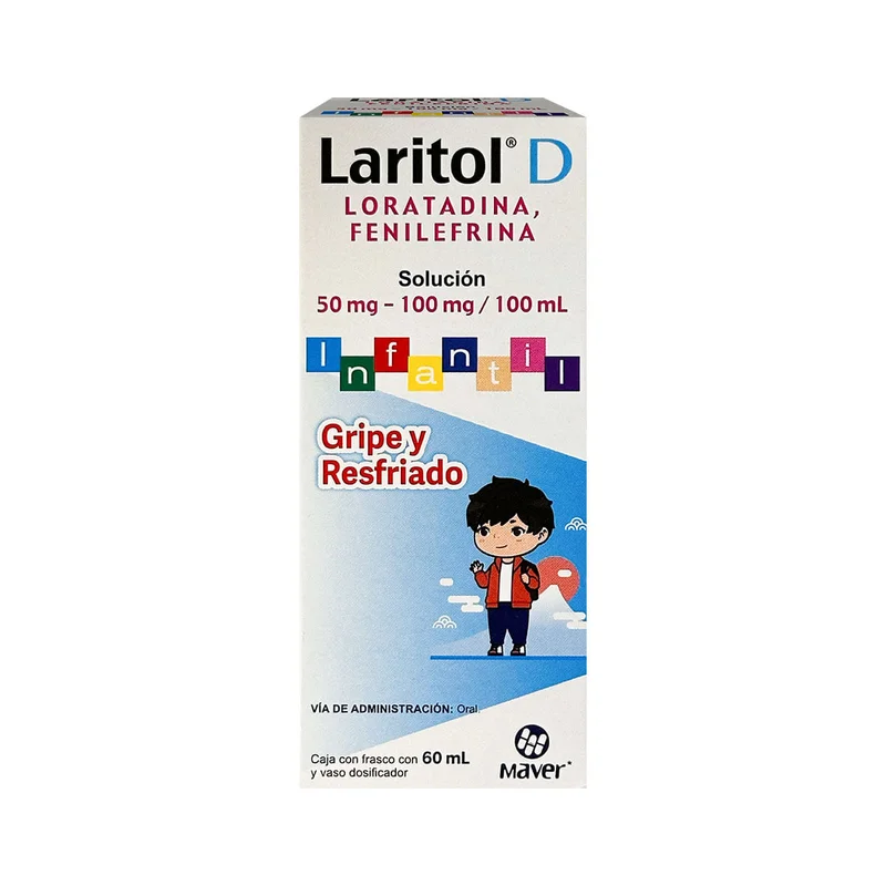 LARITOL-D INF 50/100MG/100ML JBE 60ML