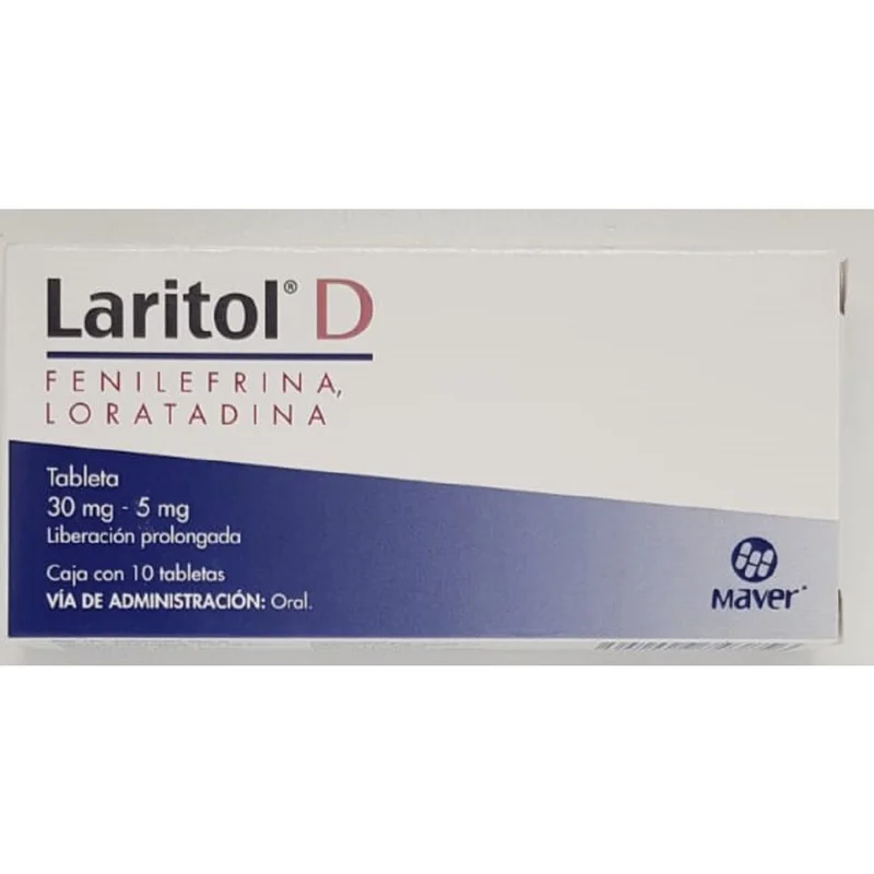 LARITOL-D LP 30/5MG TAB C/10