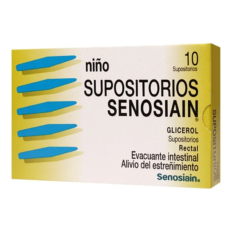 SENOSIAIN NIÑO 1.380MG SUPOSITORIO C/10