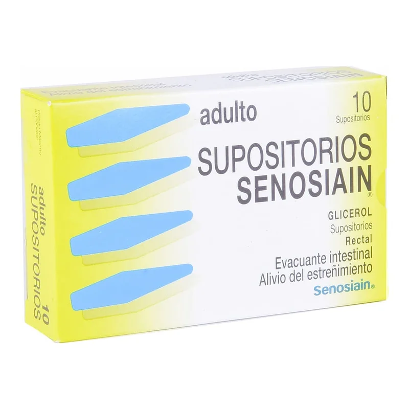 SENOSIAIN ADTO 2.632MG SUPOSITORIO C/10