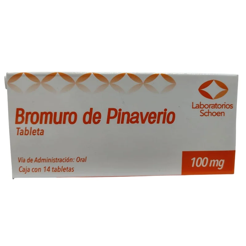BROMURO DE PINAVERIO 100MG TAB C/14