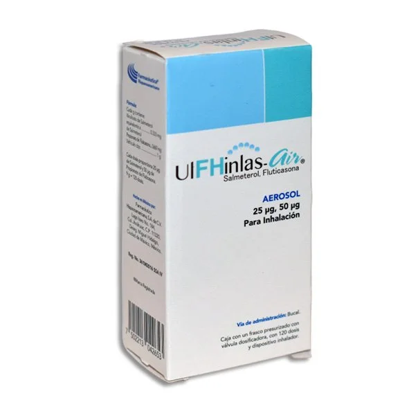 Ulfhinlas Air 25/50ug Aerosol 120 Dosis