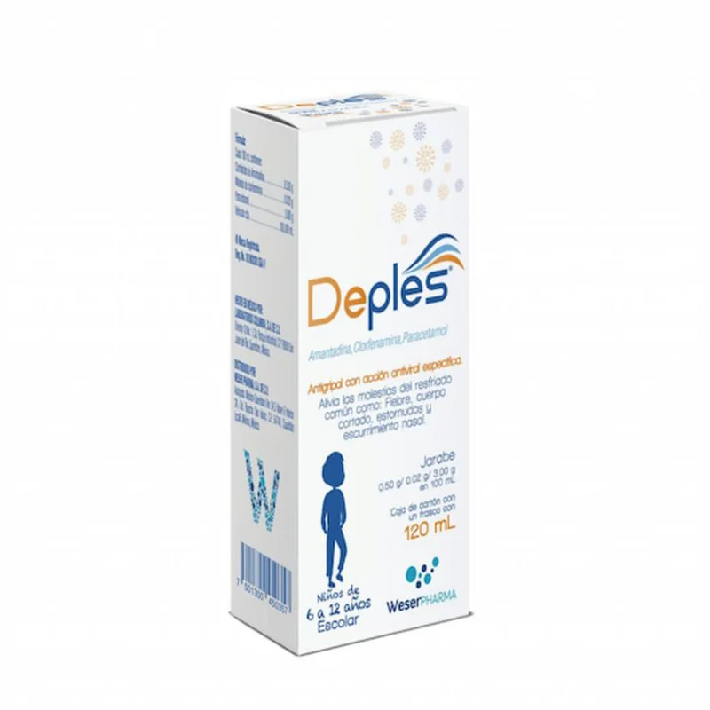 DEPLES 0.5/0.02/3.0GR/100ML JBE 120ML