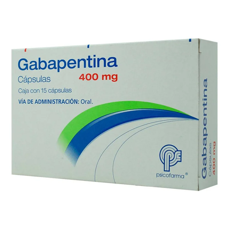 GABAPENTINA 400MG CAP C/15