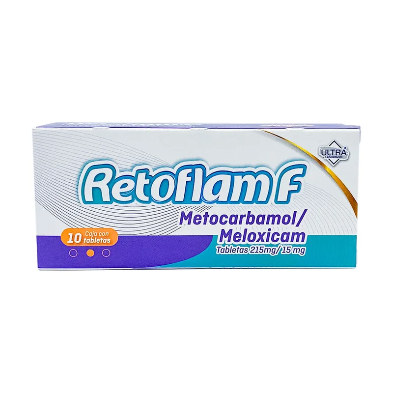 RETOFLAM-F 15/215MG TAB C/10 R
