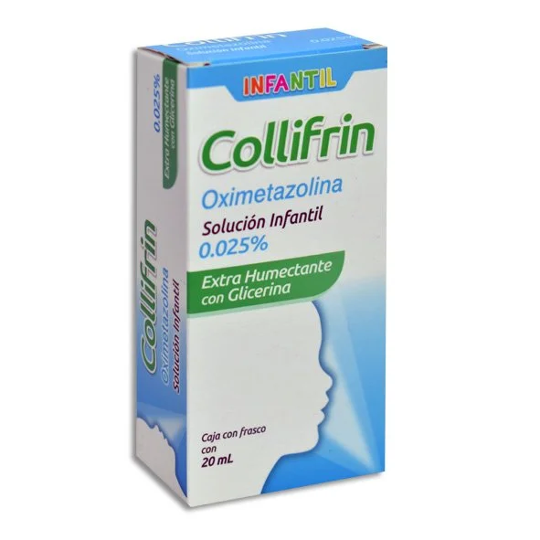 Collifrin Infantil 0.025% Solución Nasal 20ml — Oximetazolina