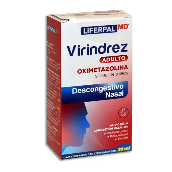 Virindrez Adt 0.05% Solución Nasal 20ml
