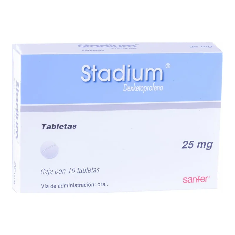 DEXKETOPROFENO 25MG TAB C/10