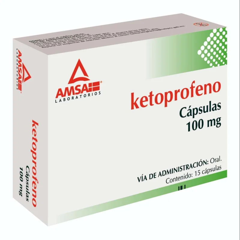 KETOPROFENO 100MG CAP C/15