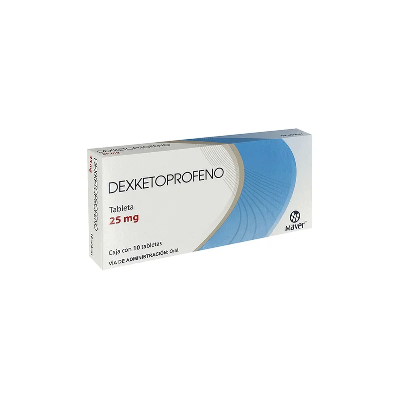DEXKETOPROFENO 25MG TAB C/10