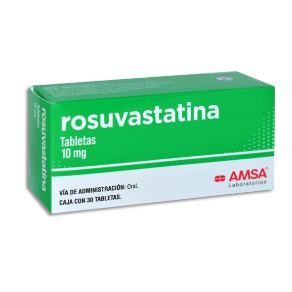 Rosuvastatina 10mg Tabletas C/30