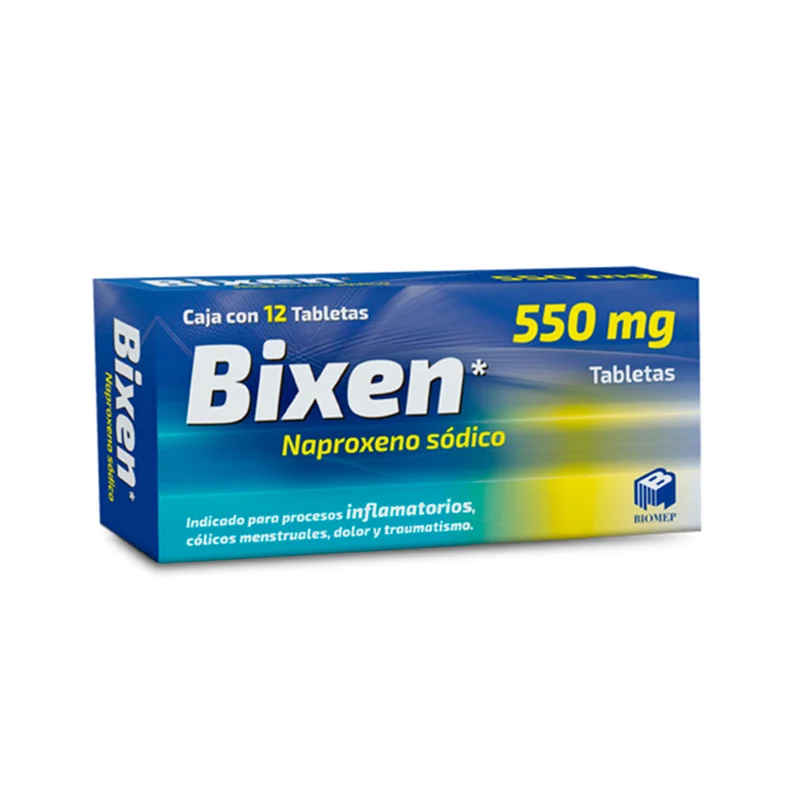 BIXEN 550MG TAB C/12 R