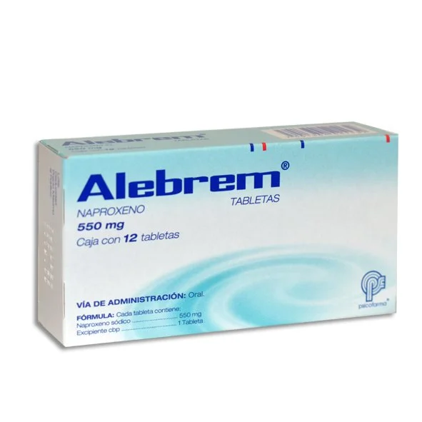 ALEBREM 550MG TAB C/12