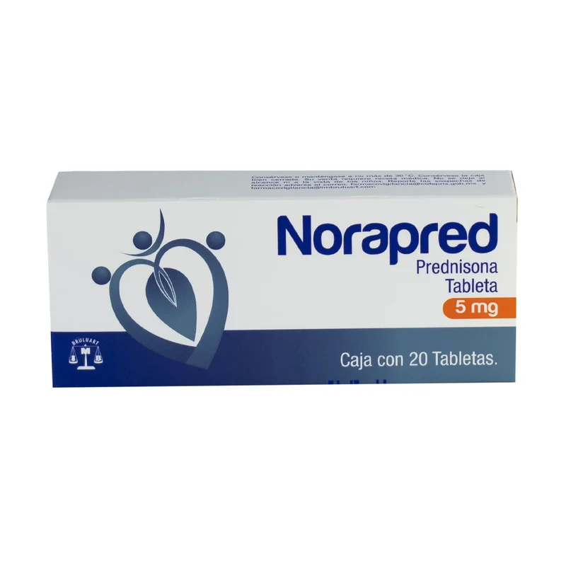 PREDNISONA 5MG TAB C/20