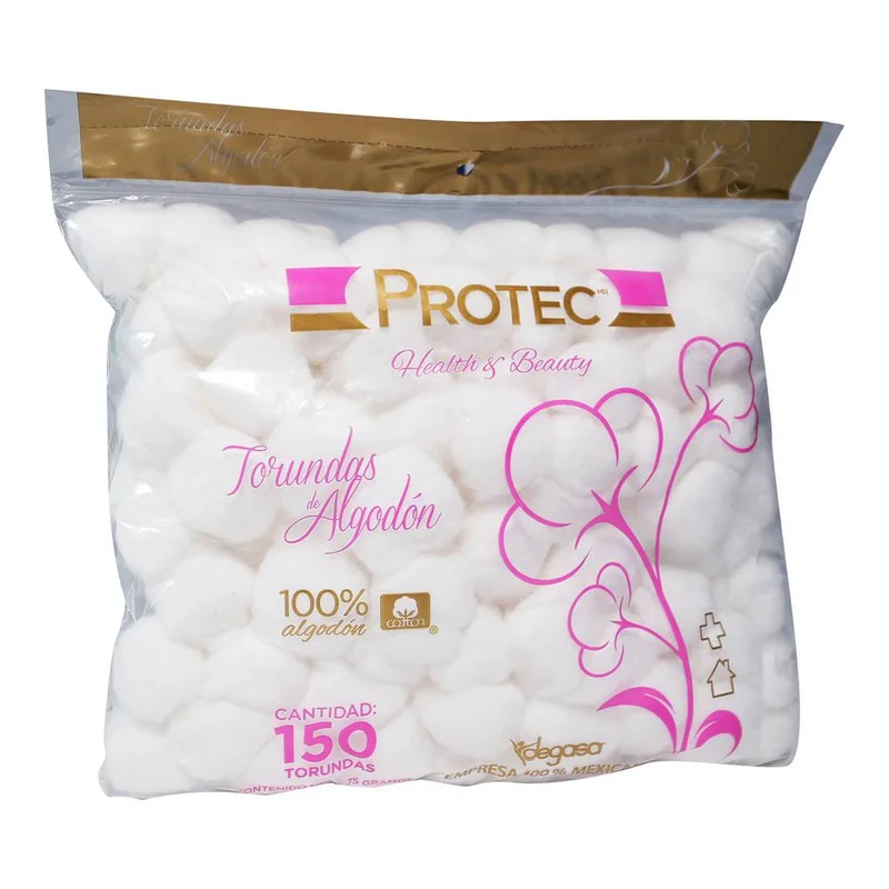 Torunda Algodón Protec 75g C/150