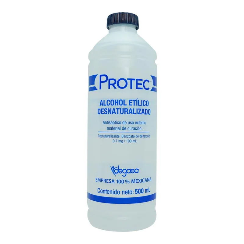 Alcohol Desnaturalizado Protec 500ml