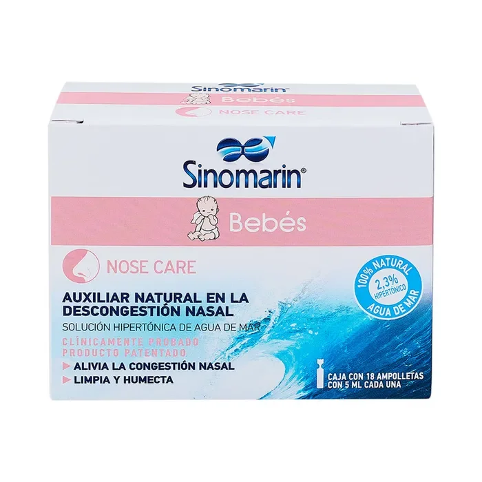 Sinomarin Bebés Ampolletas C/18 — Agua de mar