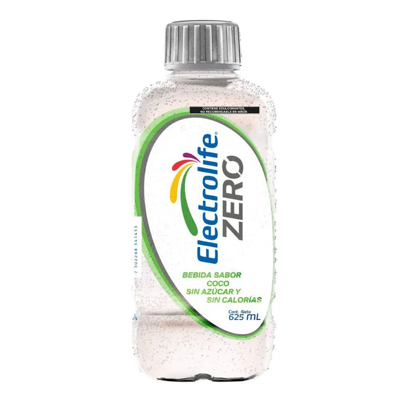 Electrolife Zero 625 ML Bebida sabor Coco —