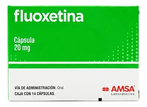 Fluoxertina 20mg 14 Capsulas — Fluoxetina