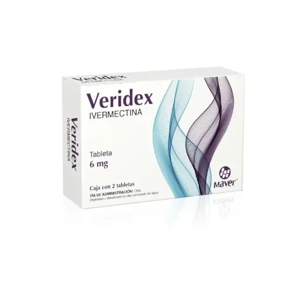 Veridex 6mg 2 tab — Ivermectina