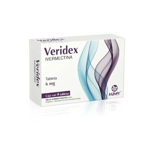 Veridex 6mg 4 tab — Ivermectina