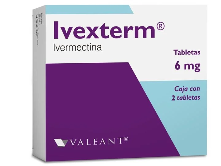 Ivexterm 6mg 2 tab — Ivermectina
