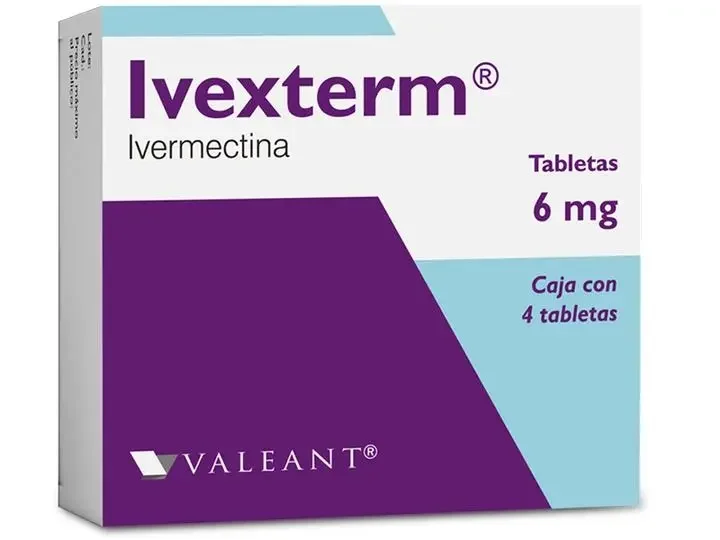 Ivexterm 6mg 4 tab — Ivermectina