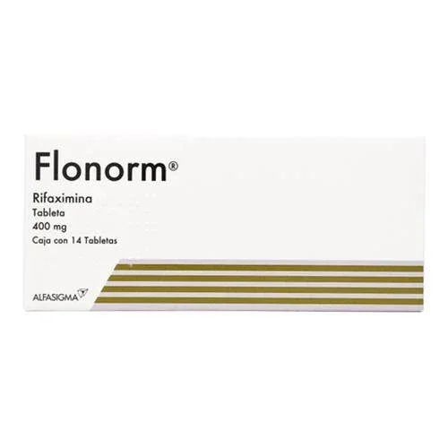 Flonorm 400mg Tabletas C/14 — Rifaximina