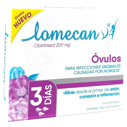 Lomecan V 200mg Óvulos C/3 — Clotrimazol
