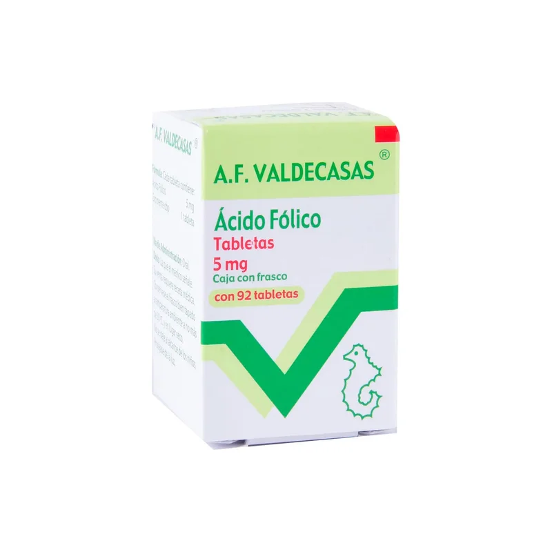 Ácido Fólico 5mg 92 tab — Ácido Fólico
