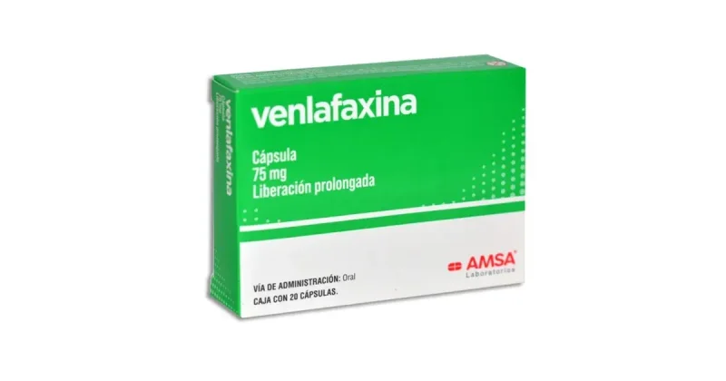 Venlafaxina 75mg LP Cápsulas C/20 — Venlafaxina