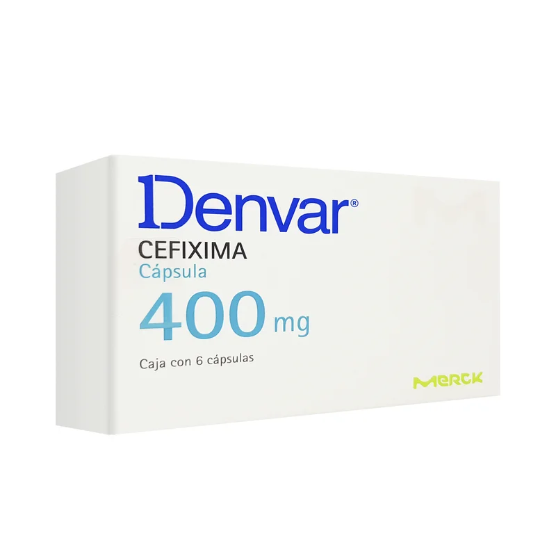 Denvar 400mg Cápsulas C/6 — Cefixima