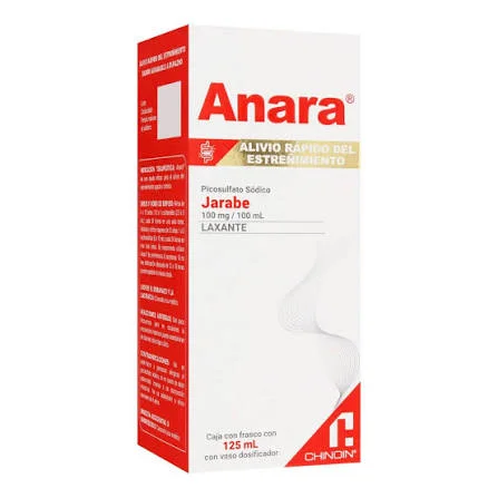 Anara Laxante 100mg/100ml Jarabe C/1 — Psicosulfato de sodio