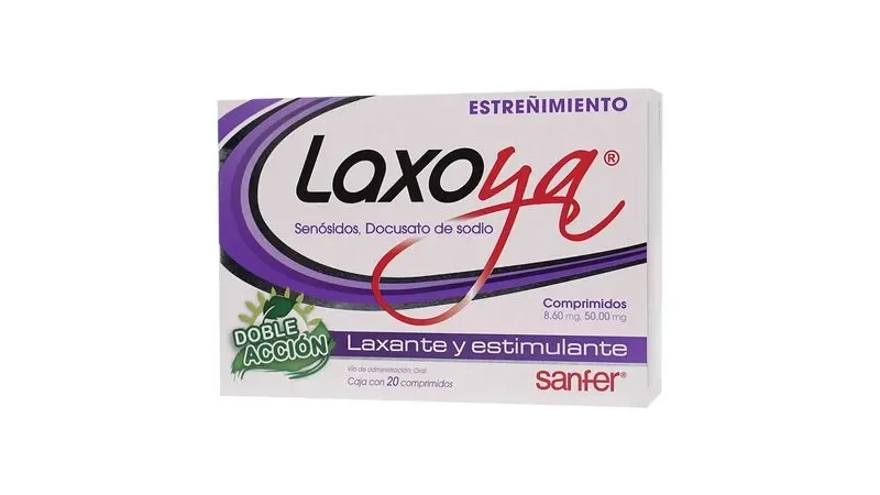Laxoya 8.6mg Comprimidos C/20 — Senósidos a y b